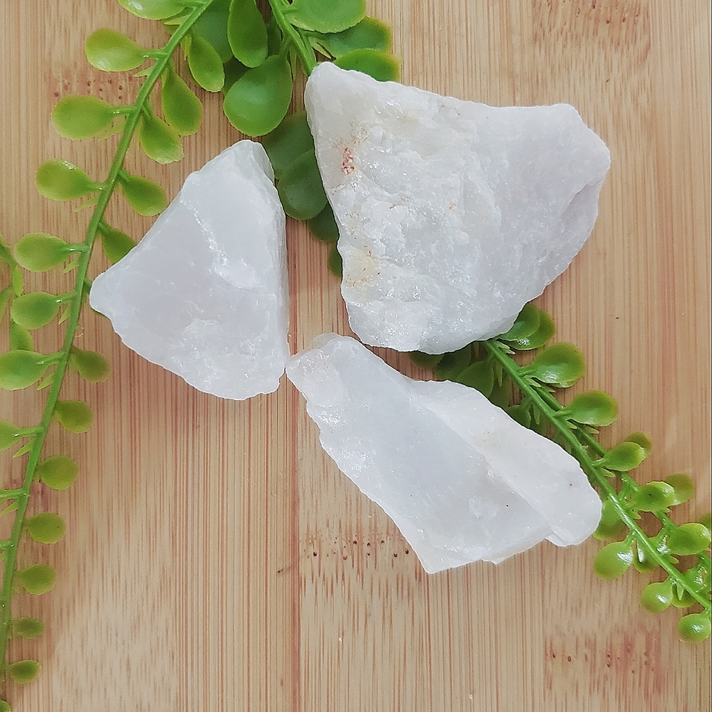 Brazilian Raw White Quartz
